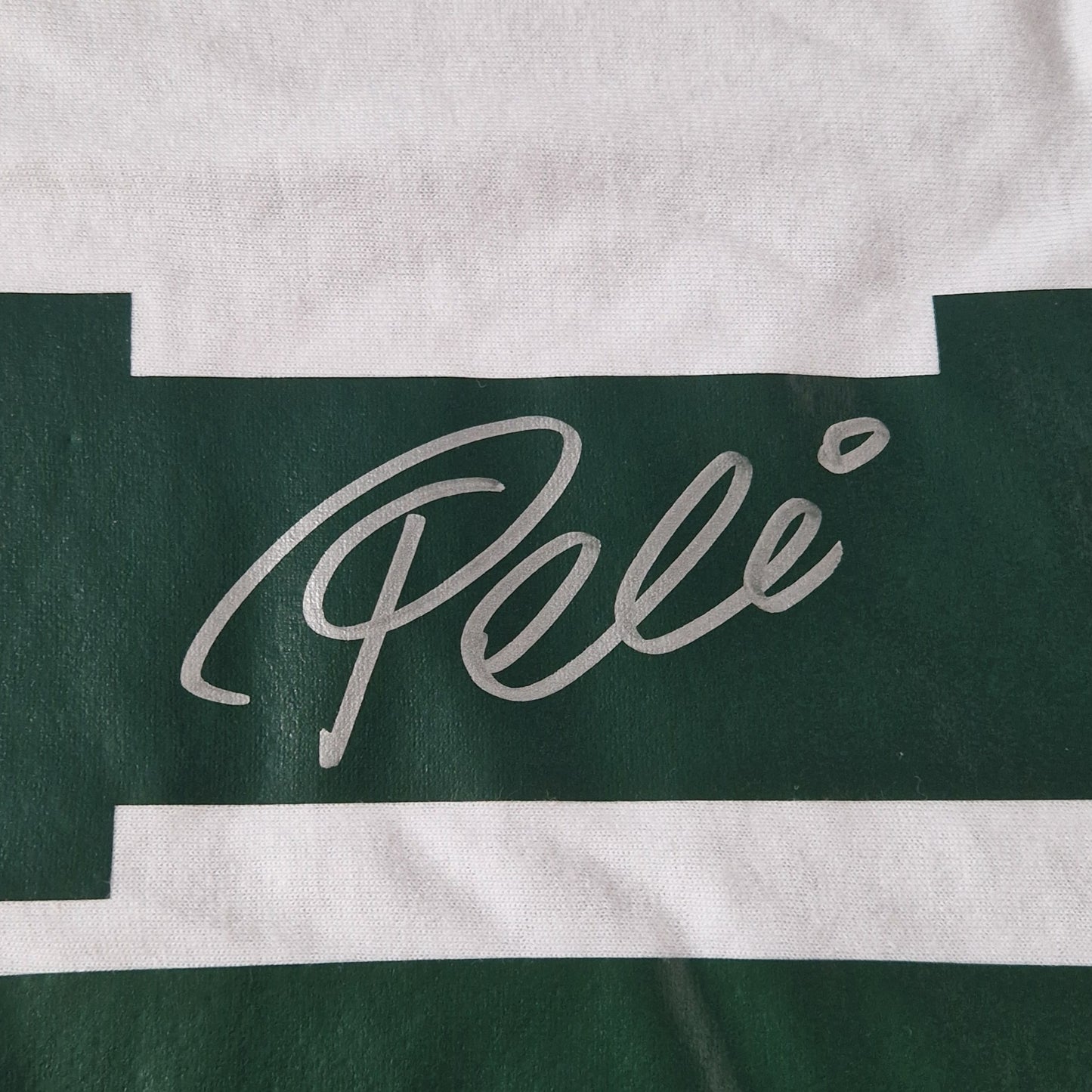 Pele signiertes New York Cosmos Retro Shirt mit BAS Beckett Authentication + PSA / DNA