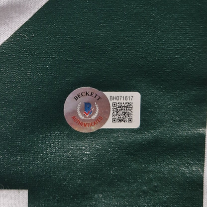 Pele signiertes New York Cosmos Retro Shirt mit BAS Beckett Authentication + PSA / DNA