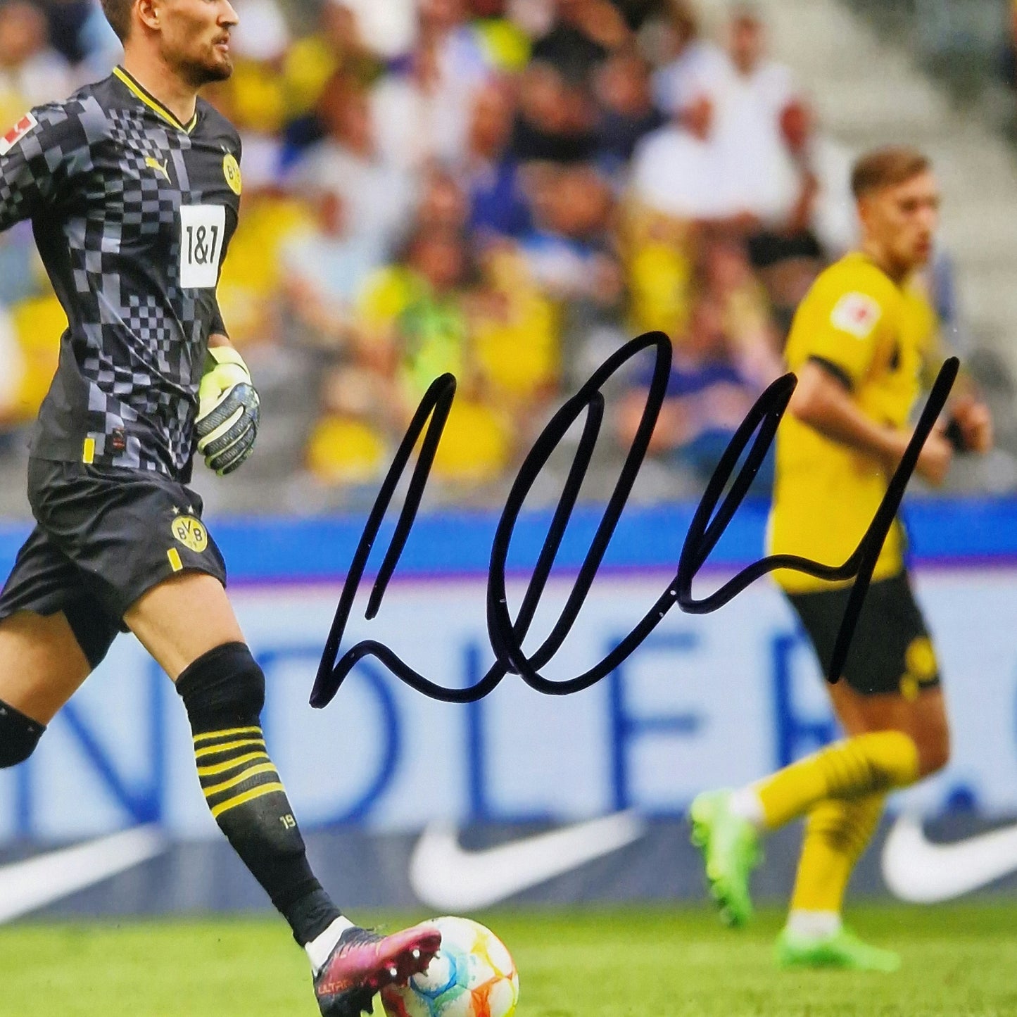 Gregor Kobel Signed 10cm x 15cm Photo