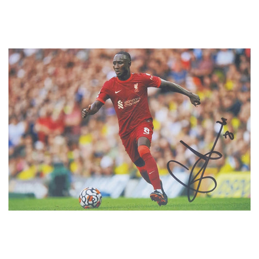 Naby Keita signiertes 10cm x 15cm Foto