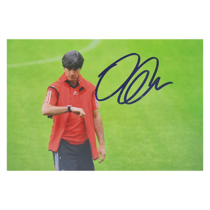 Joachim "Jogi" Löw signed 10cm x 15cm photo