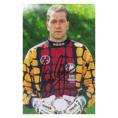 Andreas Köpke signed 10cm x 15cm photo