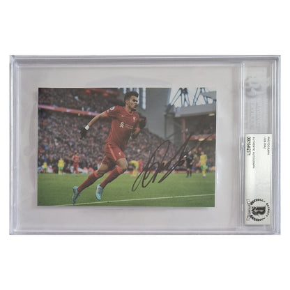 Luis Diaz signiertes 10cm x 15cm Foto mit BAS Beckett Authentication