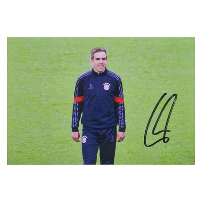 Philipp Lahm Signed 10cm x 15cm Photo