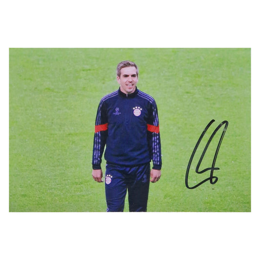 Philipp Lahm Signiertes 10cm x 15cm Foto