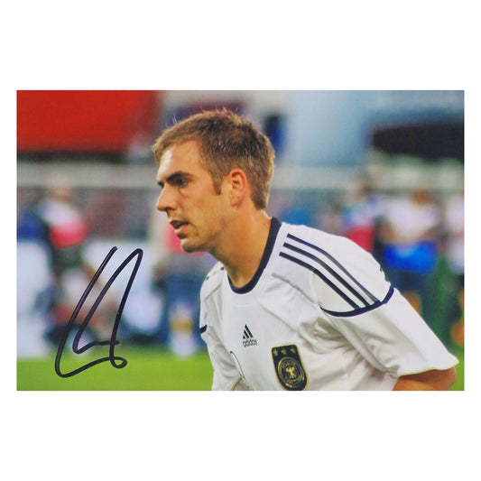 Philipp Lahm Signiertes 10cm x 15cm Foto