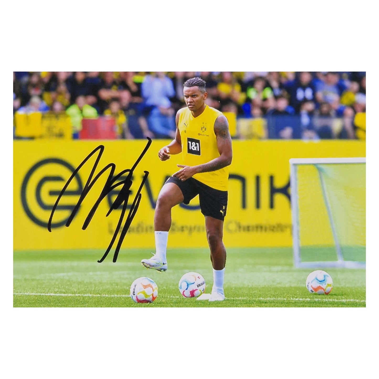 Manuel Akanji Signed 10cm x 15cm Photo